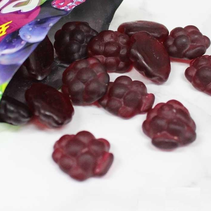 Image of gummy grapes