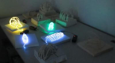 Electroluminescent Wire Renderings