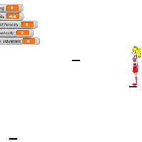 Screenshot of Platforming Template