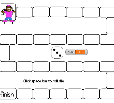 Screenshot of boardgame