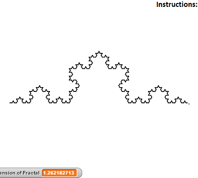 Screenshot of fractals