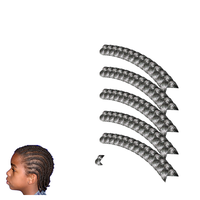 Screenshot of multiple braids tut