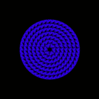 Screenshot of manycircles