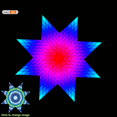 Screenshot of Star Quilt Challenge