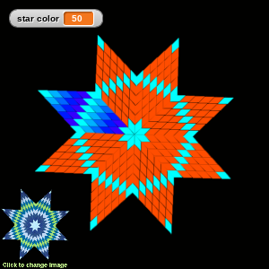 Screenshot of Star Quilt Challenge