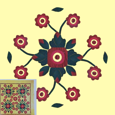 Screenshot of Rose Quilt Challenge