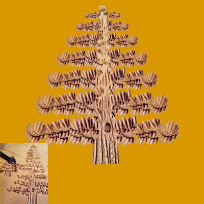 Screenshot of pine tree