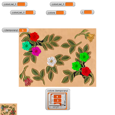 Screenshot of Variables 3L Flowers v1