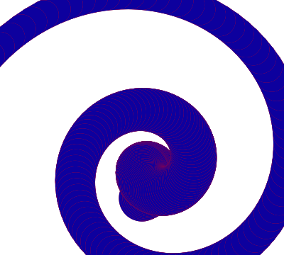 Screenshot of blue/red spiral 2